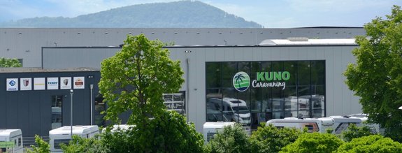 KUNO Caravaning Frontalansicht KUNO Caravaning